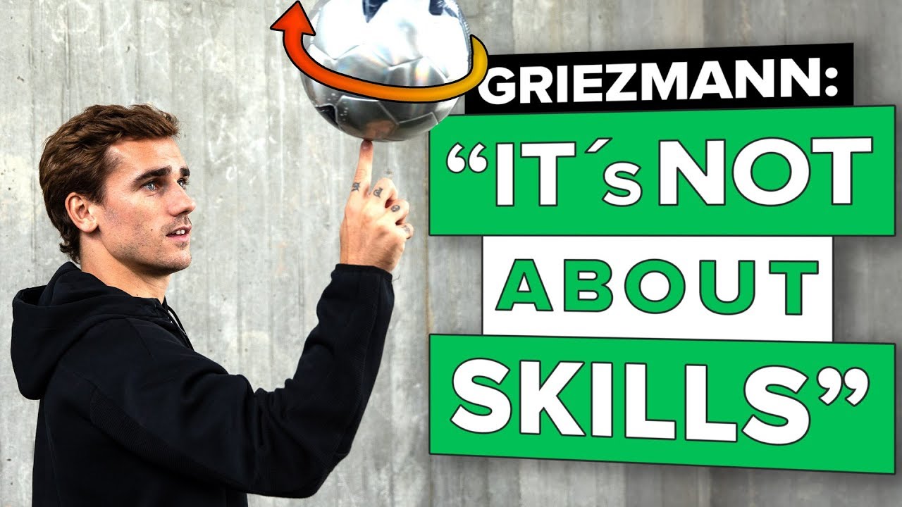 FOOTBALL SKILLS with GRIEZMANN | Funny interview