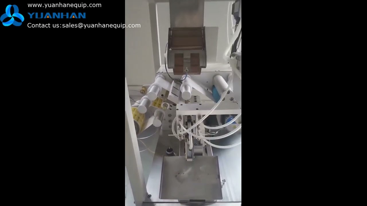 Fully automatic toothpick flag label applicator machine - Yuanhan