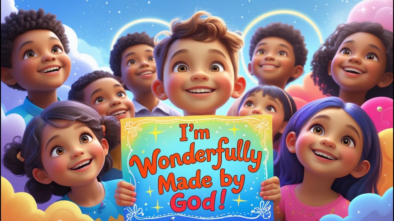 I’m Wonderfully Made by God! | Fun Christian Song for Kids