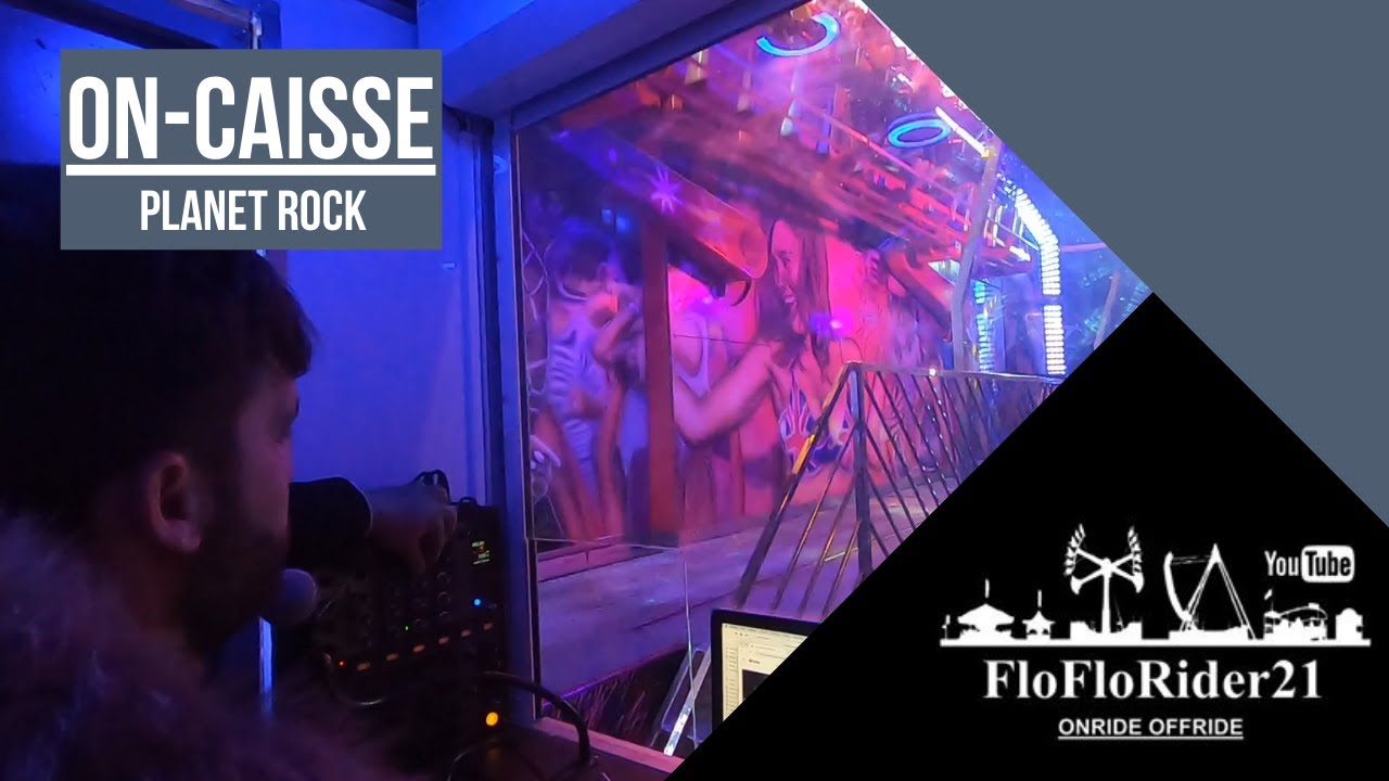 Planet Rock VUE DE LA CAISSE Fête foraine de St-Gengoux-Le-National 2019