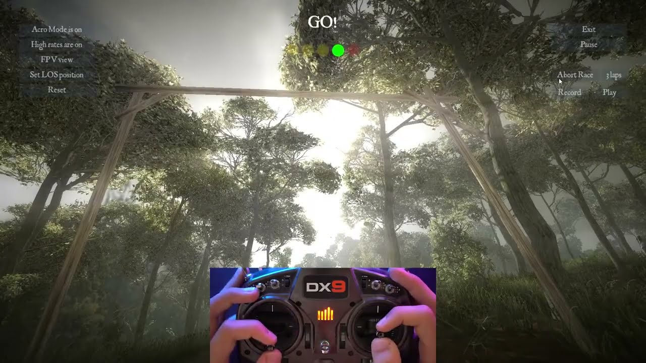 FPV Freerider - Forest | Personal Record (19.15s)