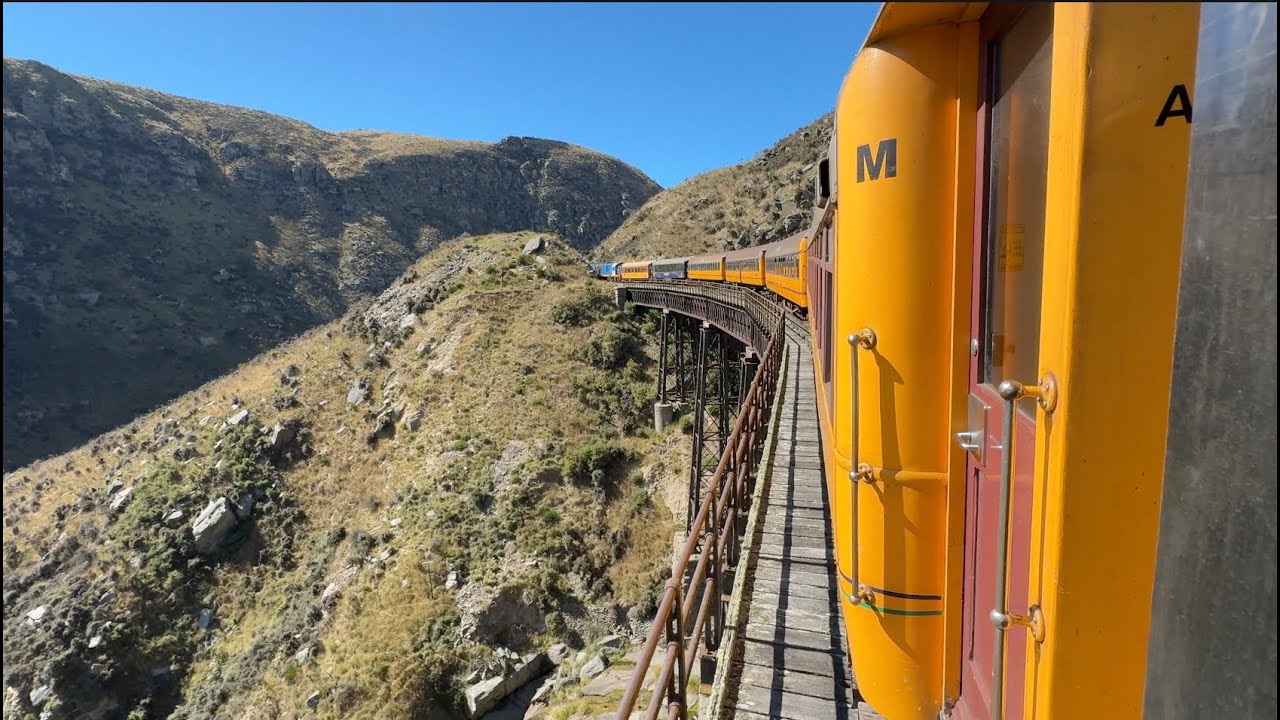The Taieri Gorge Train Tour Dunedin New Zealand