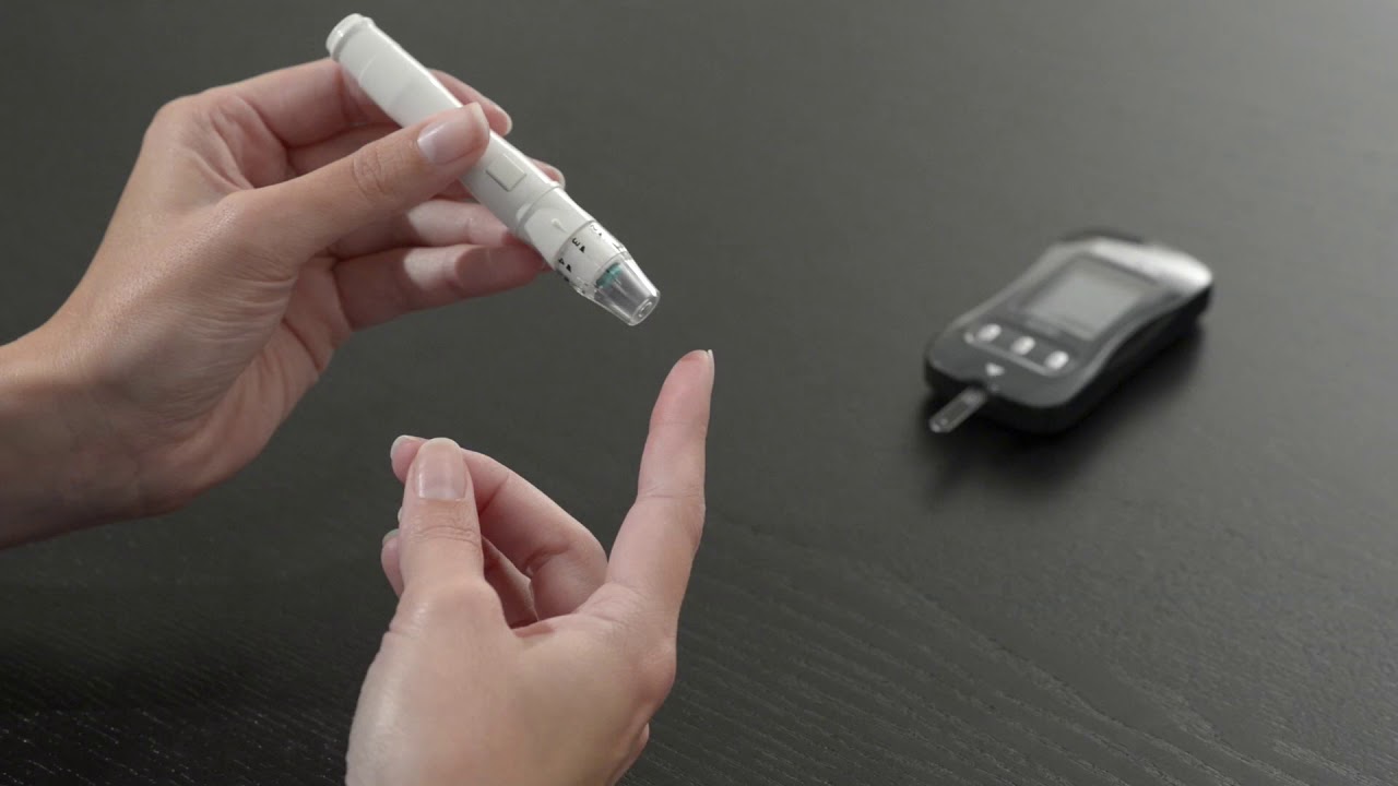 GLUCOCARD Shine XL - Español: Cómo realizar una prueba de glucosa en sangre