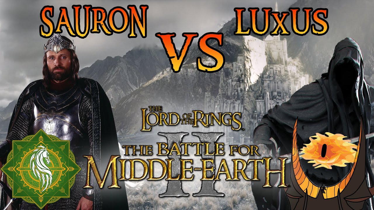 🟢Beautiful Match up! Sauron vs LuXuS | Patch 1.09v2 BFME 2 Online Multiplayer