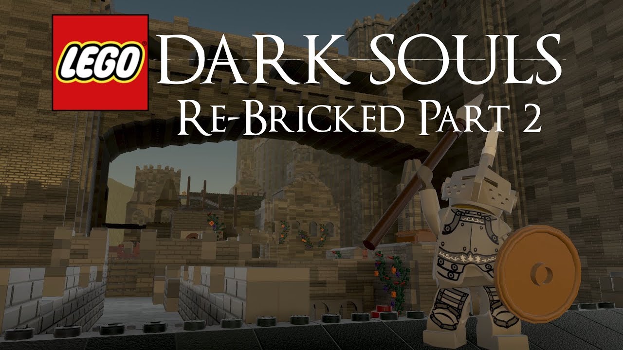 Dark Souls Re-bricked Part 2 - The Undead Burg and Taurus Demon Boss Fight