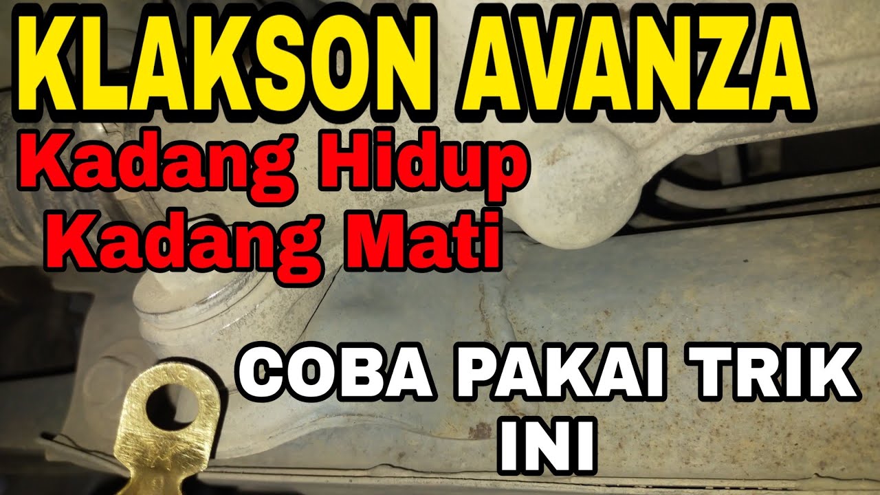 Penyebab Klakson mobil kadang hidup kadang mati dan cara mengatasi nya