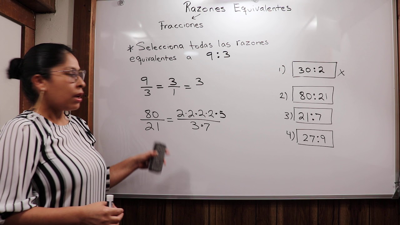 Razones Equivalentes #matematicas #razones equivalentes