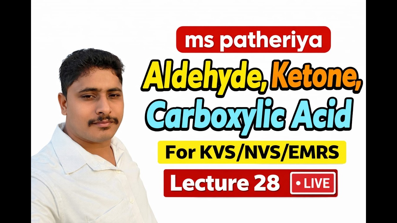 KVS NVS EMRS PGT ORGANIC CHEMISTRY FOR TIER -2 | KVS NVS EMRS PGT CHEMISTRY 2026