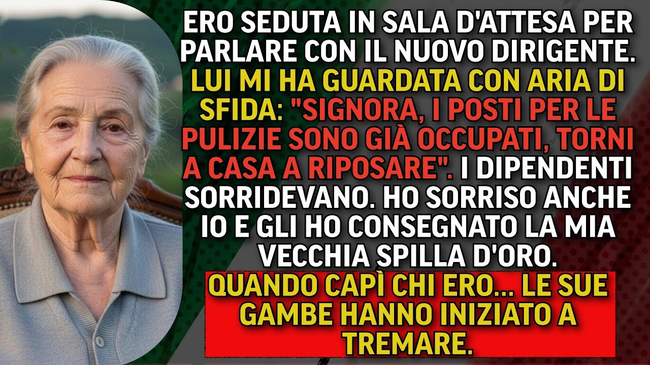 Signora, i posti per le pulizie sono già occupati