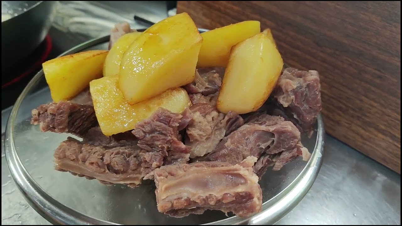 咖哩牛腩在家做
