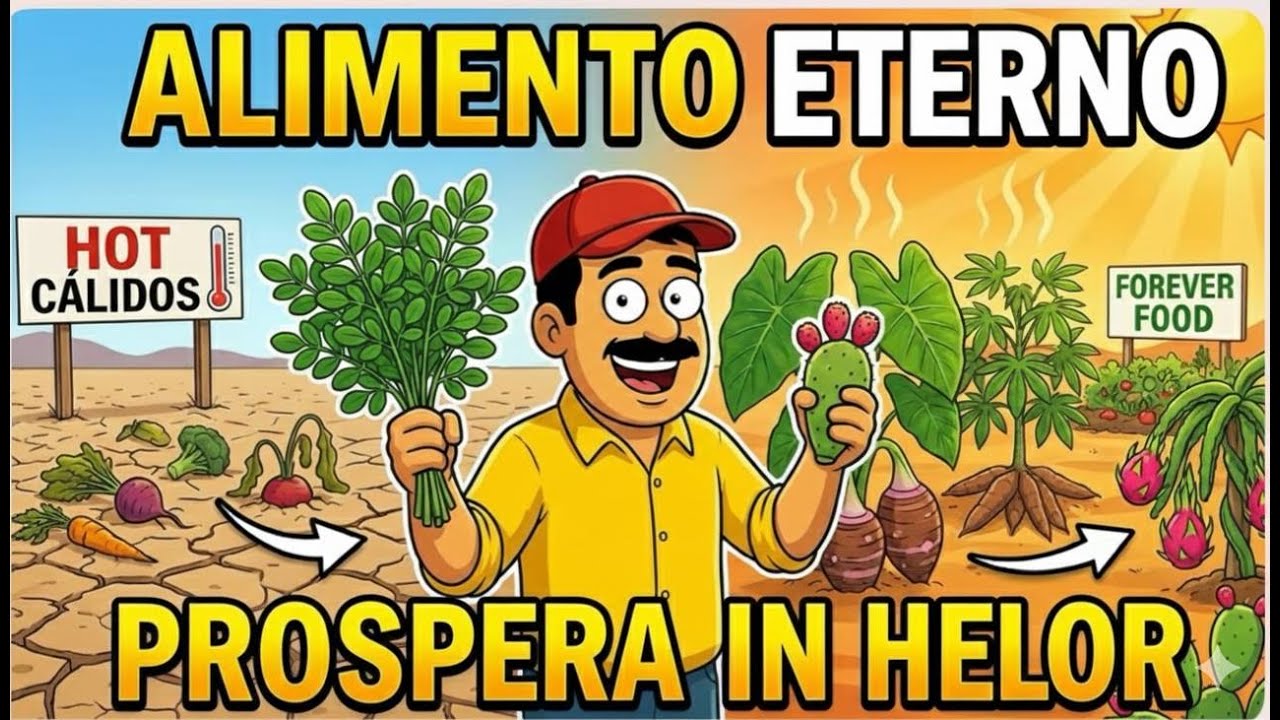 🌞12 Cultivos Amantes del Calor que te Alimentan de por Vida