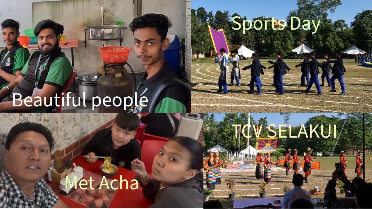MET ACHA AFTER SIX MONTH | SPORTS DAY | TCV SELAKUI | @tsengo vlogs | TIBETAN VLOGGER 🥰
