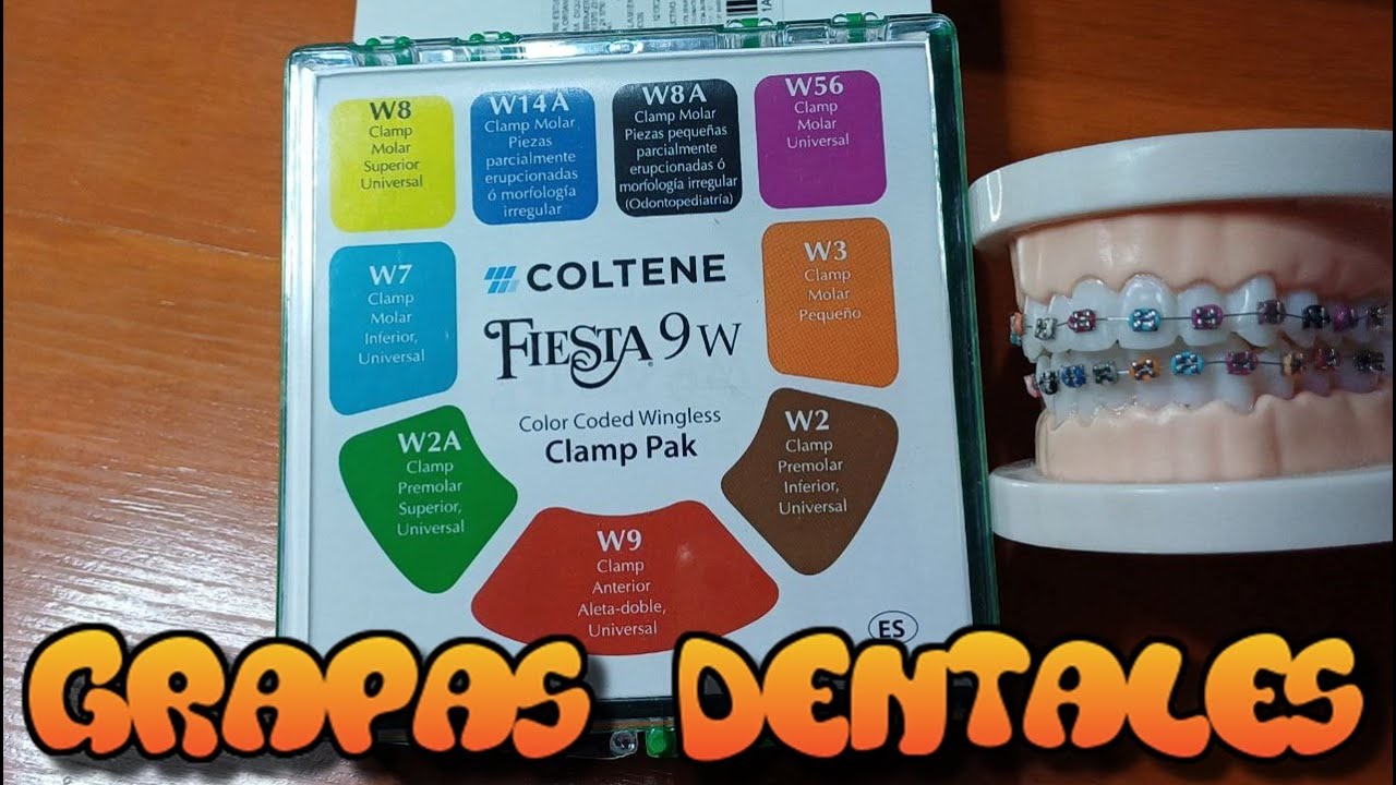 Grapas dentales Coltene Hygienic Fiesta 9W Wingless