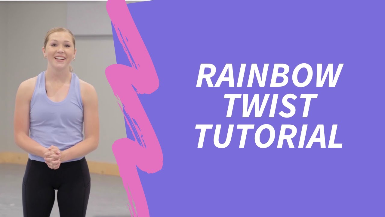 Rainbow Twist Tutorial / Dance Trick