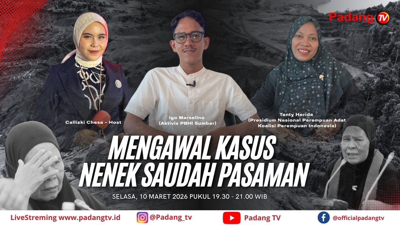 Dialog Detak Sumbar - Mengawal Kasus Nenek Saudah Pasaman