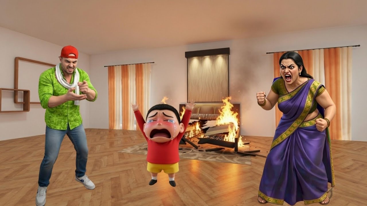 SHIN-CHAN 💥 NE BED TOD DIYE😱 ININDIAN THEFT AURA SIMULATOR lyara Gaming 2.0 