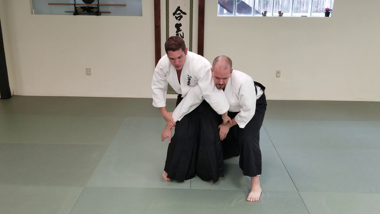 Ushiro Ryote Dori --Aiki-Otoshi