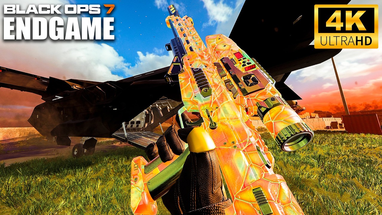 ALL NEW EXOTIC WEAPONS in BO7 ENDGAME - LMG, SNIPER, PISTOL 4K Gameplay (No Commentary)