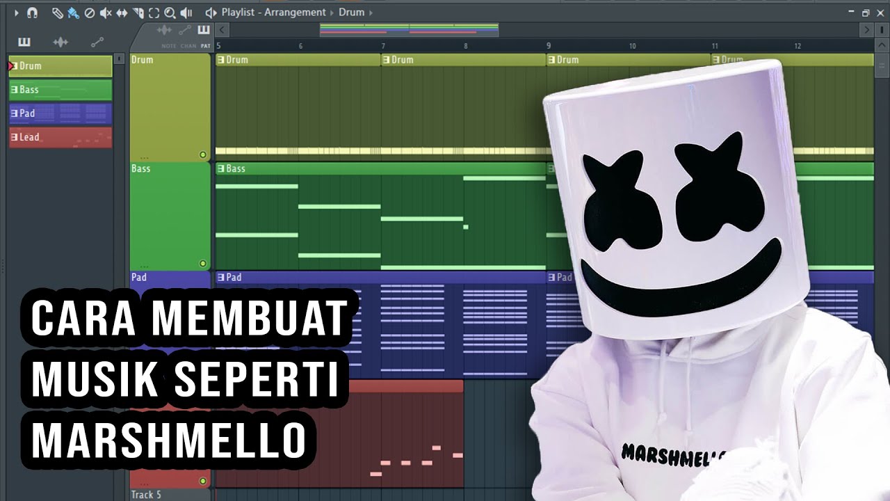 TERBONGKAR! Beginilah Cara Membuat Musik Seperti Marshmello