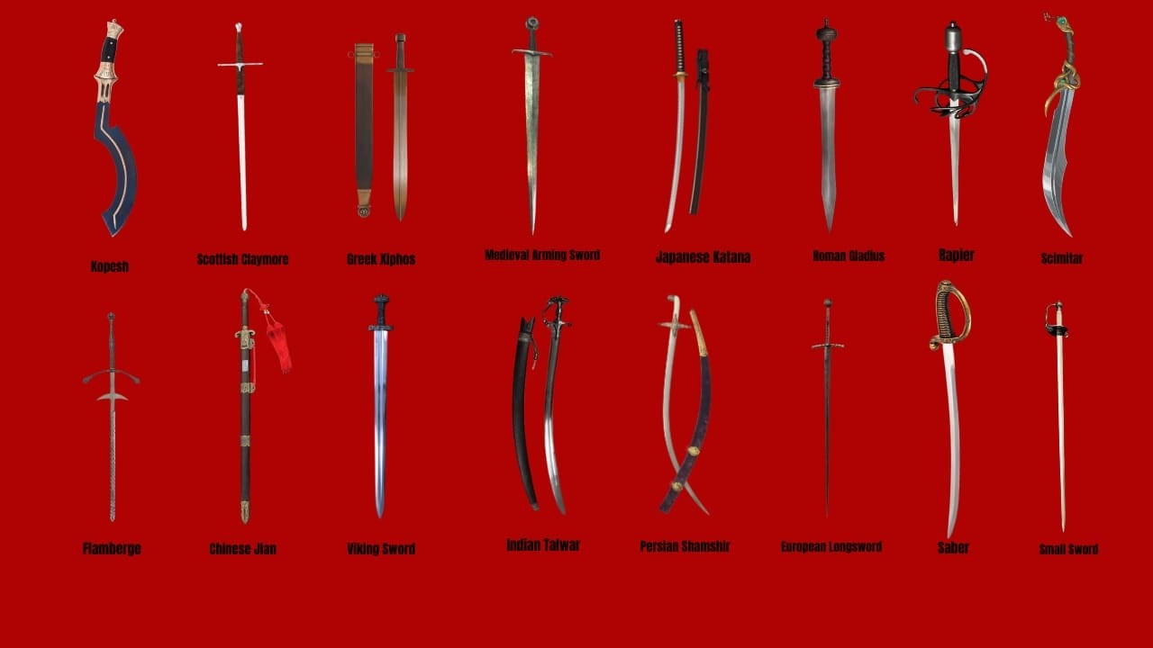 Every Sword in History Ranked by ACTUAL Combat Effectiveness!