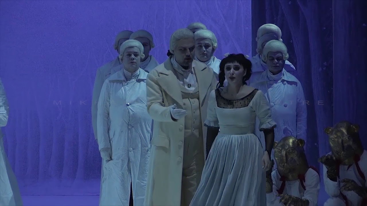 Alexey TIKHOMIROV & Valentina FEDENEVA - Sarastro and Pamina scene - MIKHAILOVSKY THEATRE