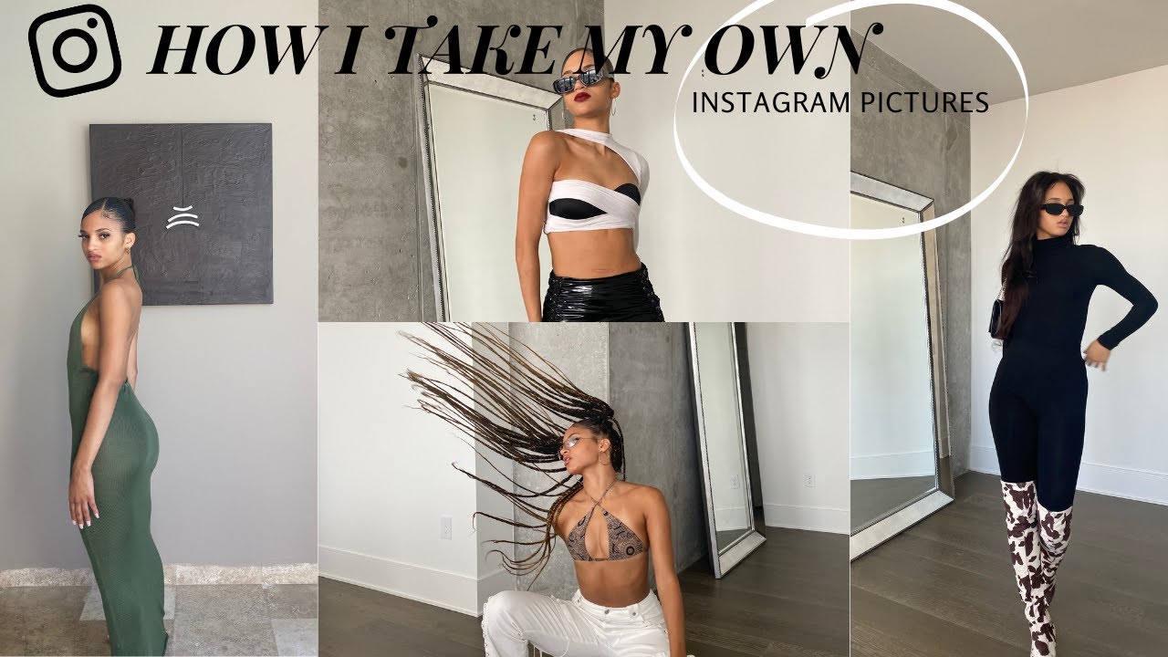 HOW I TAKE MY OWN INSTAGRAM PICTURES | EQUIPMENT, POSE TIPS + BEST LOCATIONS | Mini Vlog