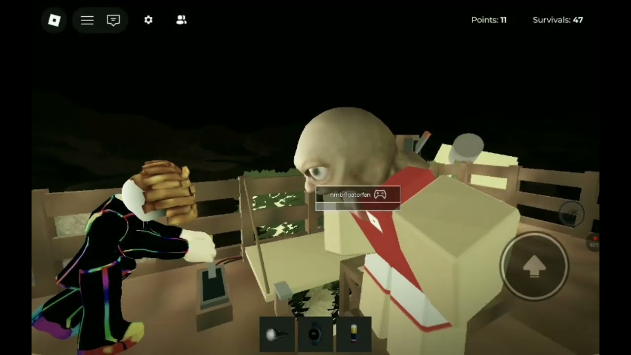 The rake remastered Gameplay|#roblox#therake