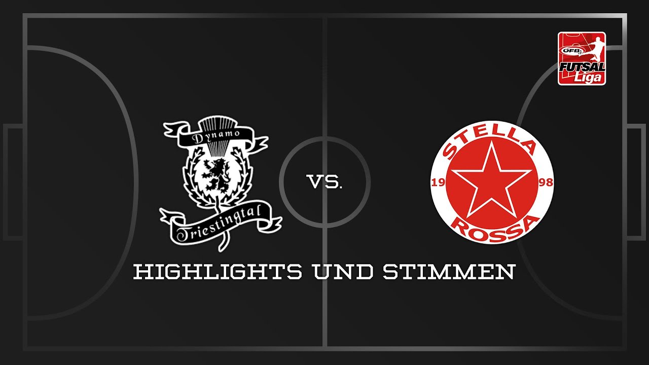 Highlights & Stimmen | Dynamo Triestingtal : Stella Rossa - 5:9 | 1. ÖFB Futsal Liga