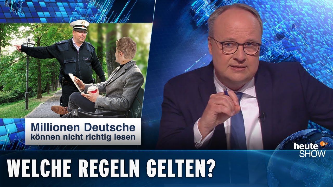 Gottesdienst, Ausflüge, Joggen: Was ist in der Coronakrise noch erlaubt? | heute-show vom 17.04.2020