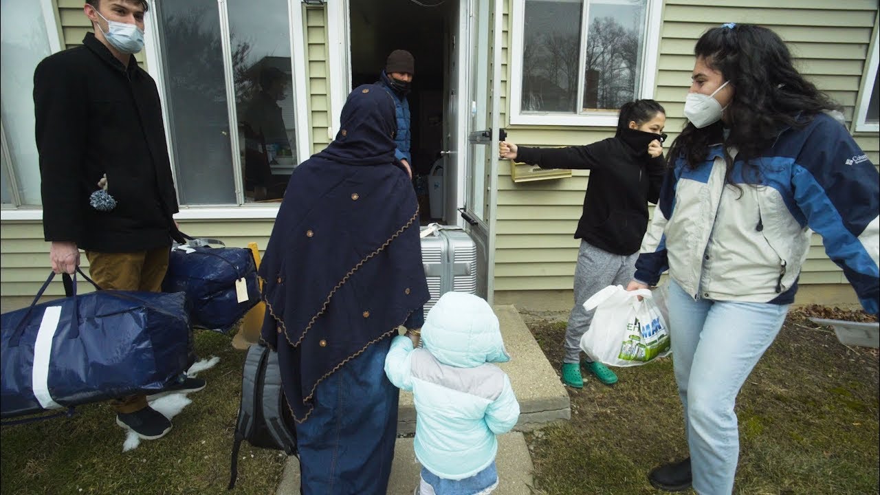 EMU Students Help Afghan Refugee Families Move Into New Homes | Clip
