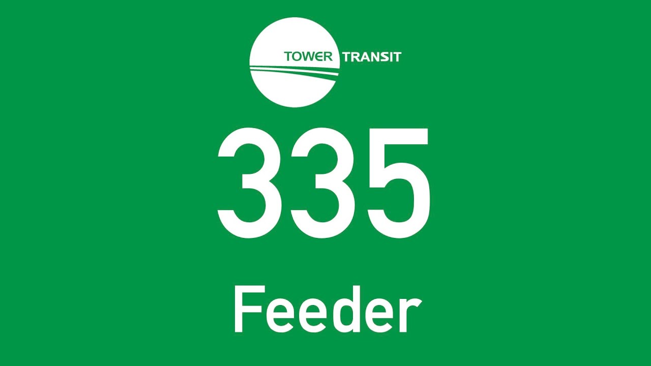 Tower Transit Feeder Bus Route 335 Hyperlapse