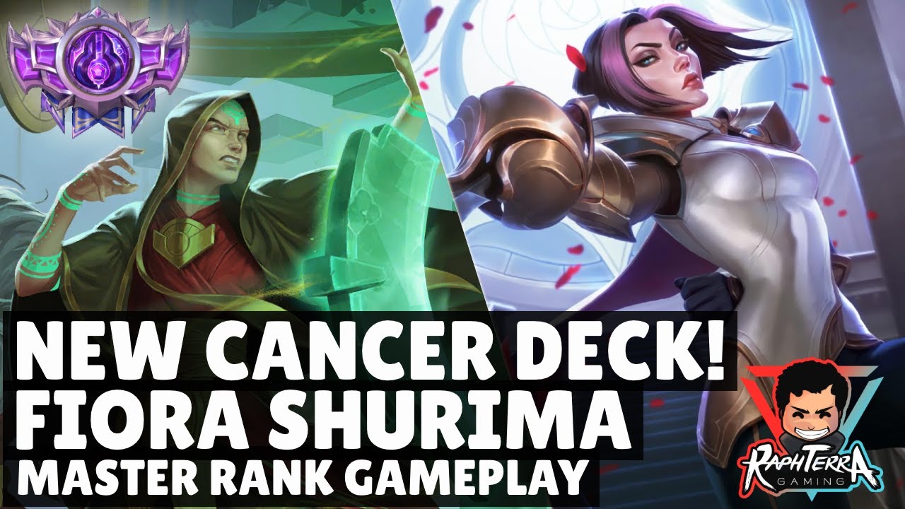 THE NEW LADDER CANCER! Fiora Shurima Deck | Legends of Runeterra Deck | Master Rank Gameplay