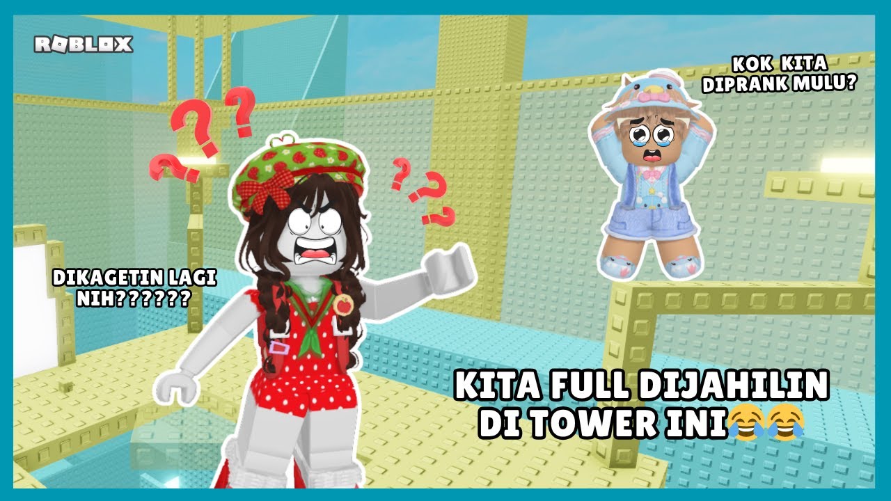 MENAMATKAN TOWER PALING NGESELIN DI ROBLOX!!🤣 @Bobarose19  I Unexpectable TOWER - Roblox Indonesia