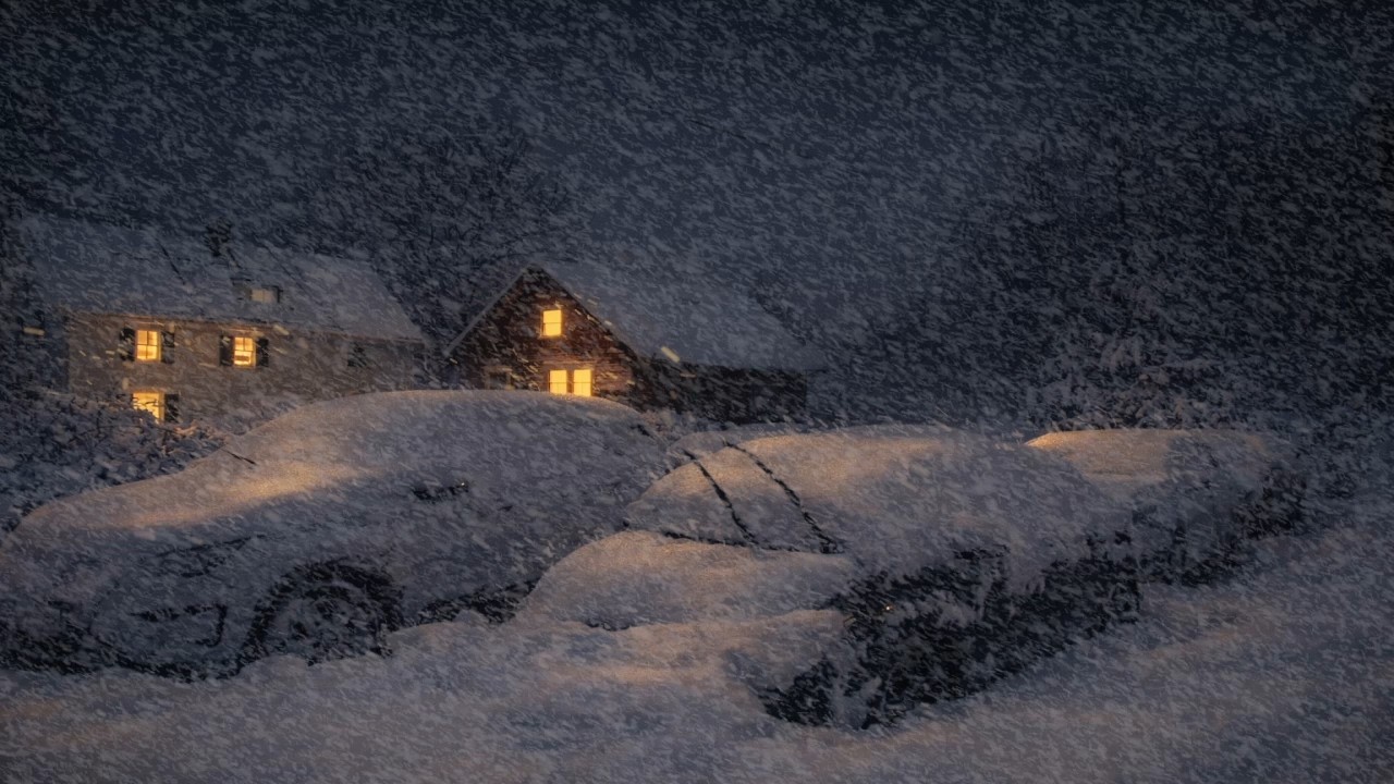 Heavy Howling Wind & Epic Snowstorm Sounds | Blizzard Sounds & Intense Howling Wind for Sleeping