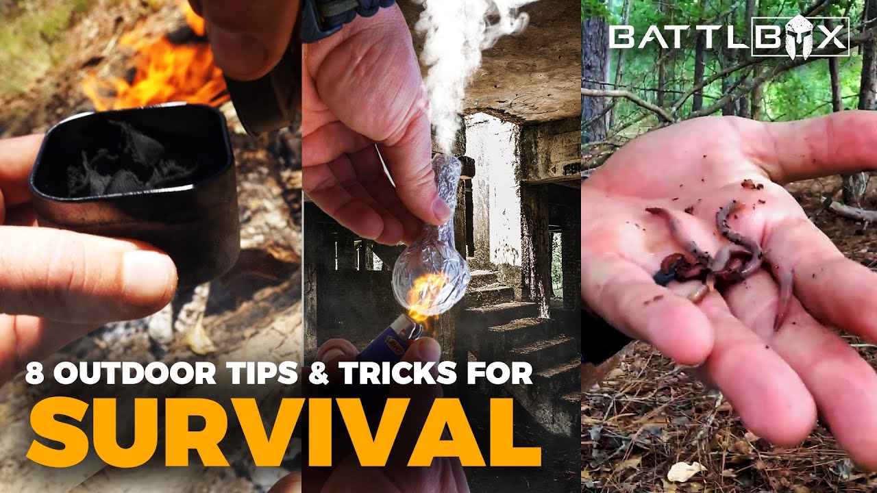 8 Quick Survival and Outdoor Tips / Tricks