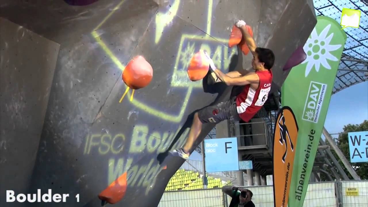 VAUDE - Boulder World Cup Finals in Munich 2012 - Men