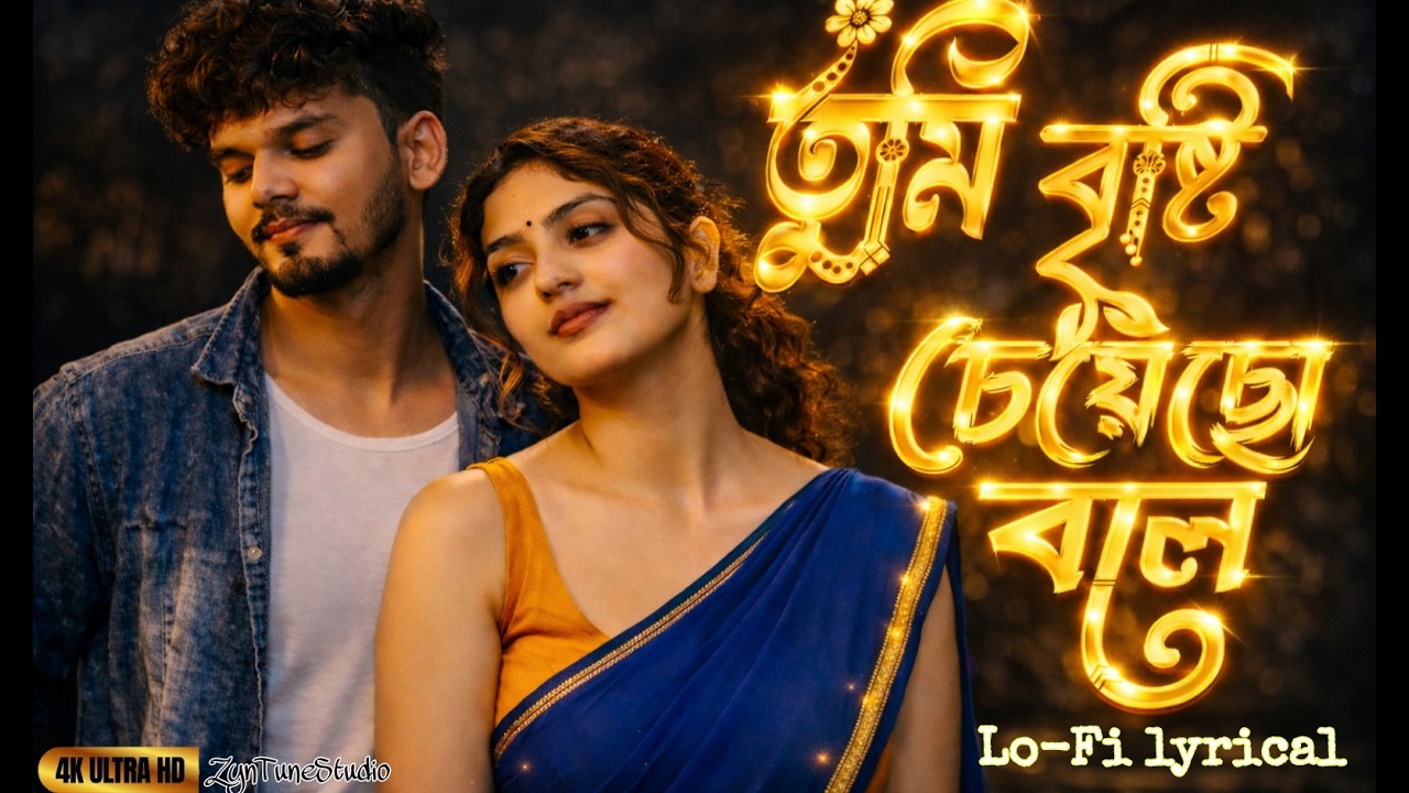 Tumi Bristi Cheyecho Bole | তুমি বৃষ্টি চেয়েছো বলে | Lo-Fi Lyrical | ZynTune Studio | Sad Song 2026