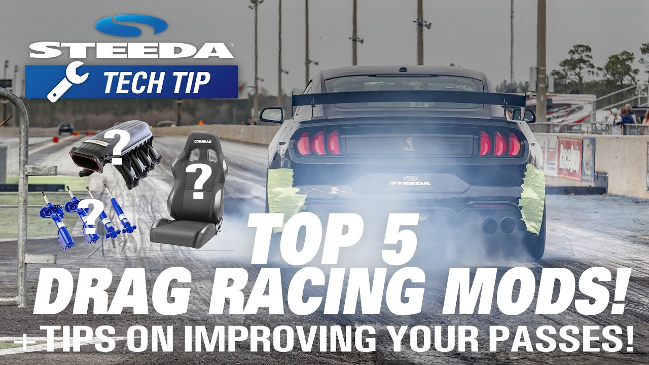 Top 5 Drag Racing Mods for Your Mustang! | Steeda