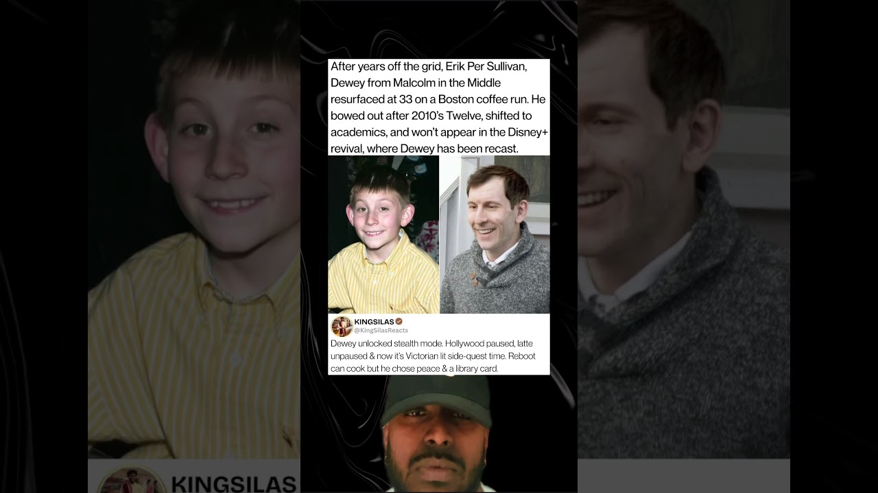 After years off the grid, Erik Per Sullivan&mdash;Dewey from Malcolm in the Middle&mdash;resurfaced at 33