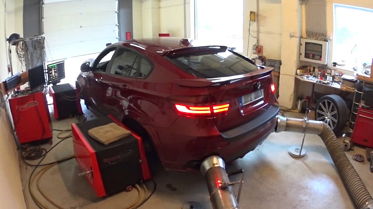 BMW X6 xDrive50i N63 - 623 PS, 1004 NM - Dyno pull & acceleration