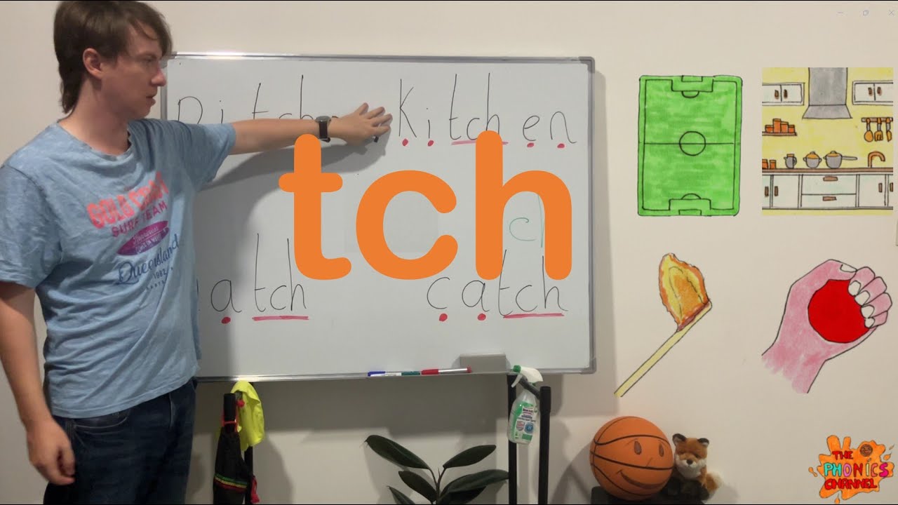 TCH Phonics English Sound with Words for Young Learners - Fun Phonics - Lesson 72