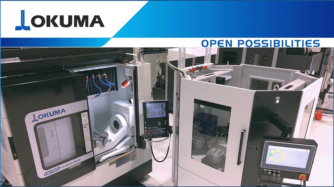 Okuma Bearbeitungszentrum GENOS M460V-5AX  mit Indumatik UL 100