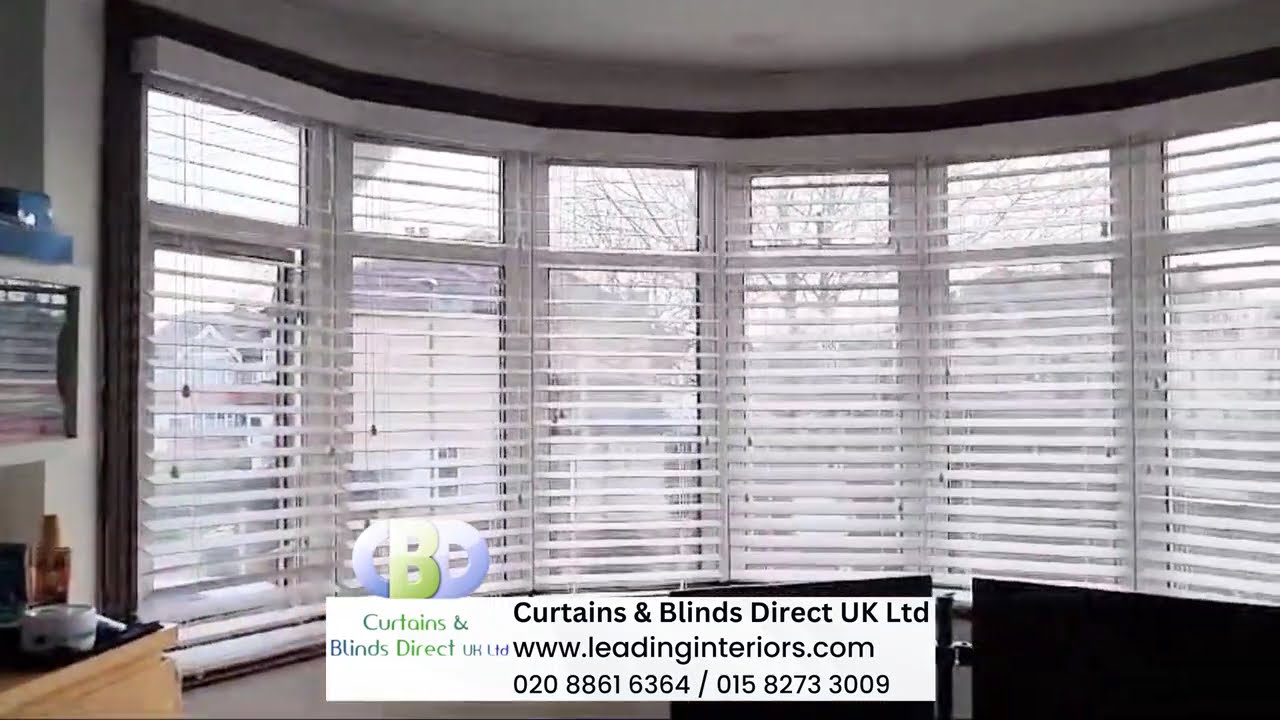 “Elegant Wooden Venetian Blinds for Timeless Style | Curtains & Blinds Direct UK Ltd”