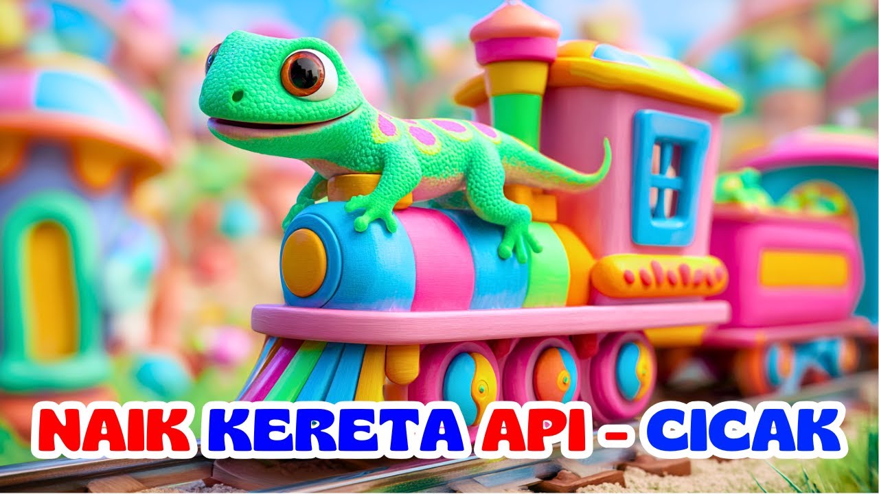 Naik Kereta Api - Cicak Cicak di Dinding & Lagu Anak Lainnya - Lagu Balita TK PAUD