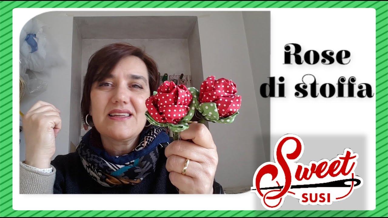 🌹 Tutorial Rosa di stoffa  Facile