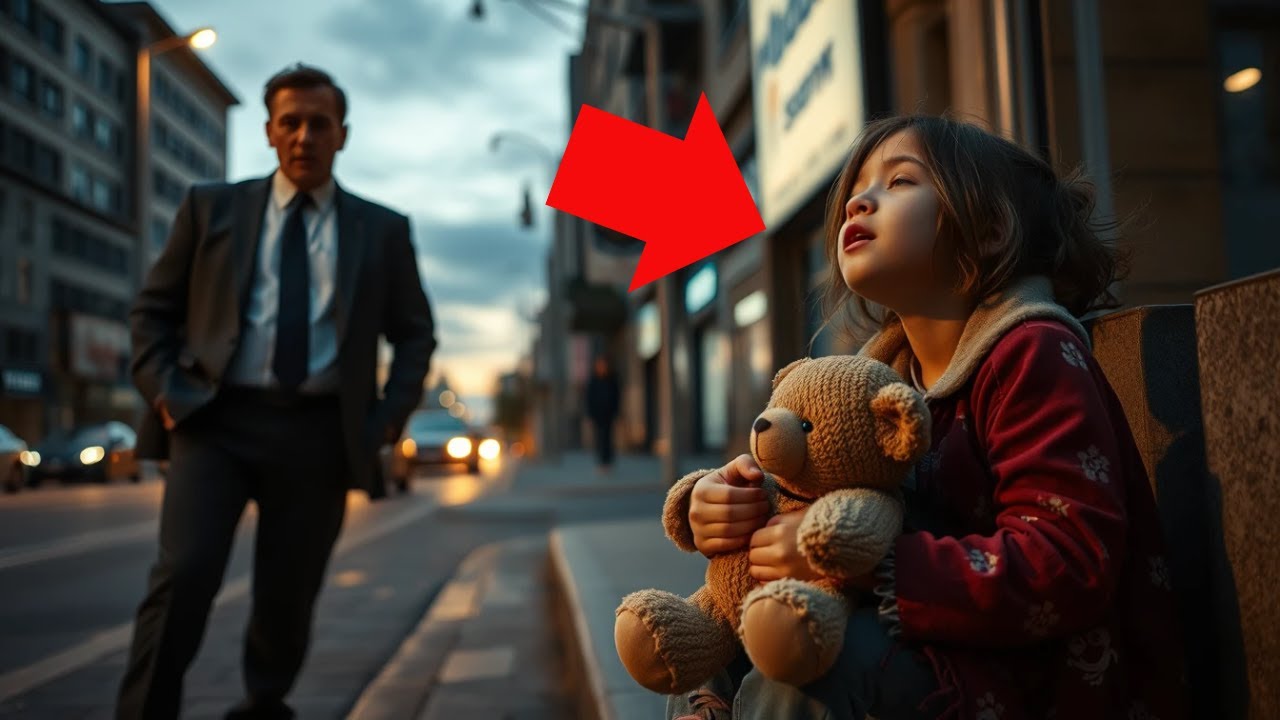 REICHER MANN SIEHT BETTLERIN MIT DEM TEDDYBÄR SEINER VERMISSTEN TOCHTER, ABER ALS SIE SINGT…