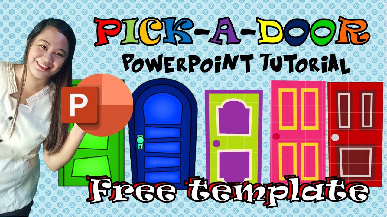 PICK-A-DOOR Powerpoint Game Tutorial | Free Template