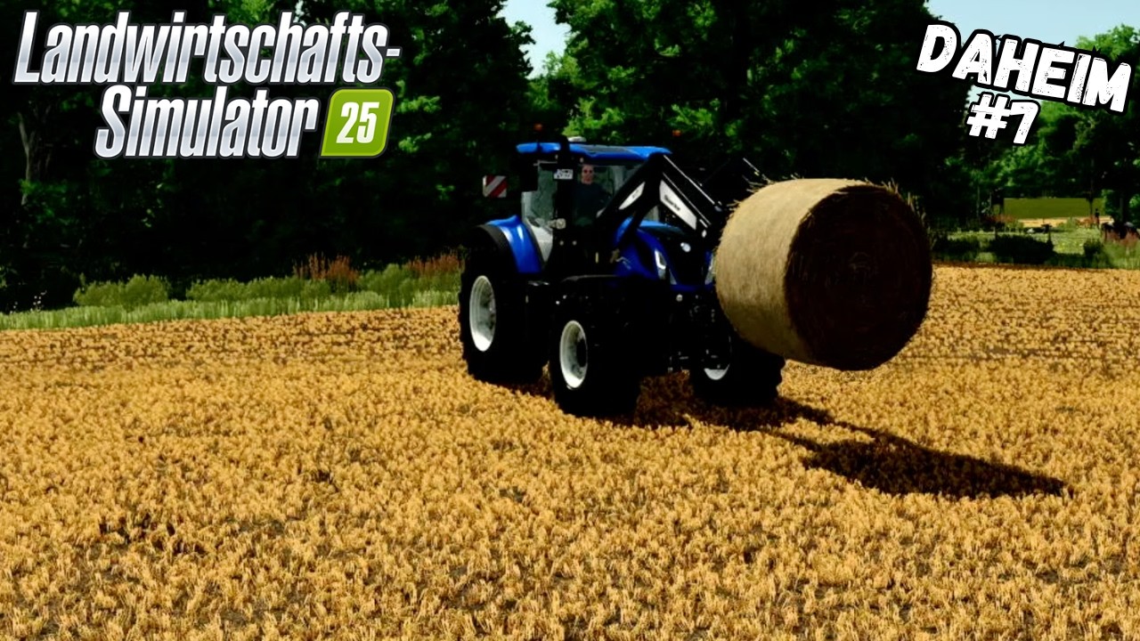 Endlich alle Strohballen geborgen! 💪 | LS25 Daheim #7