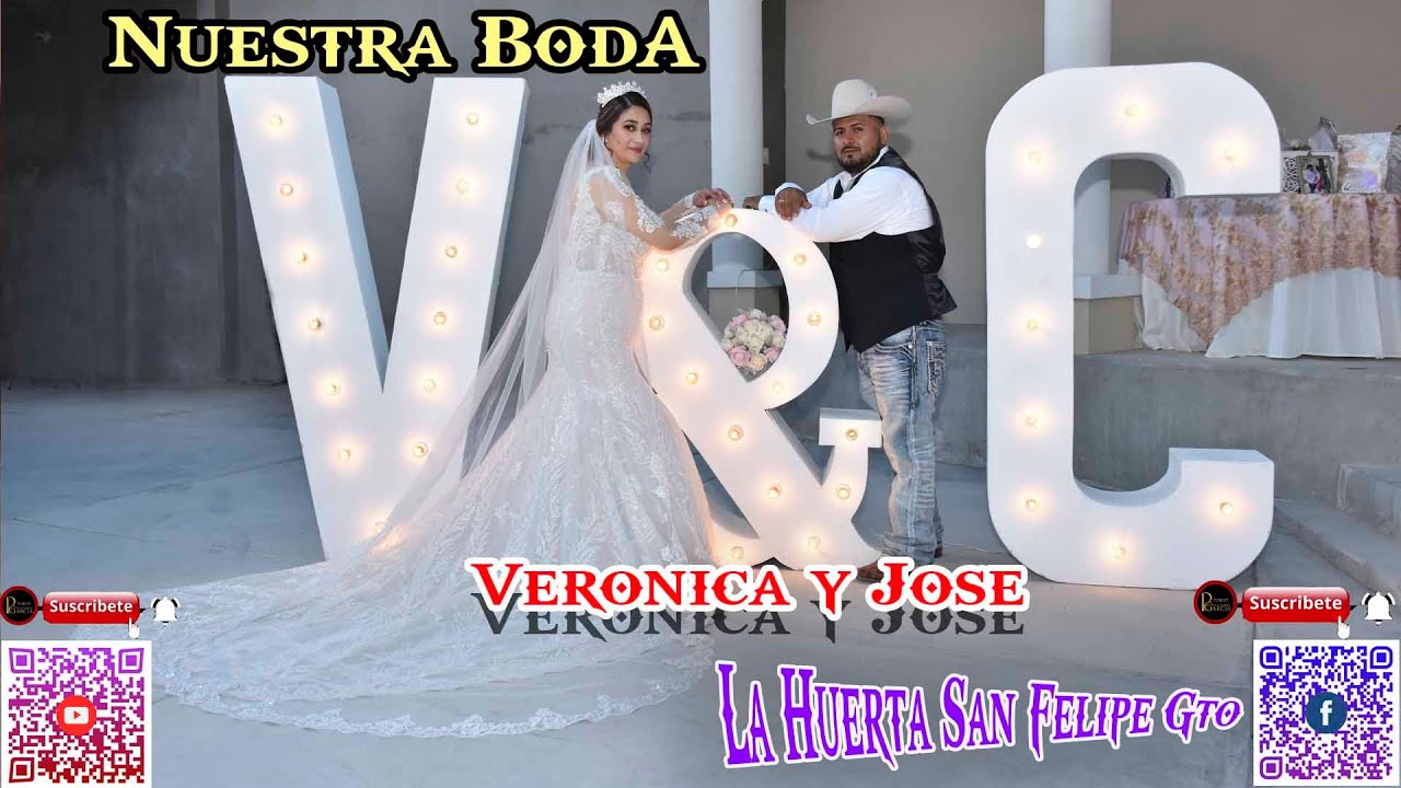 ⭕🎷🥁🪗 LA FUERZA NORTEÑA LA HUERTA SAN FELIPE GTO BODA 💏🤵👰 VERONICA Y JOSE