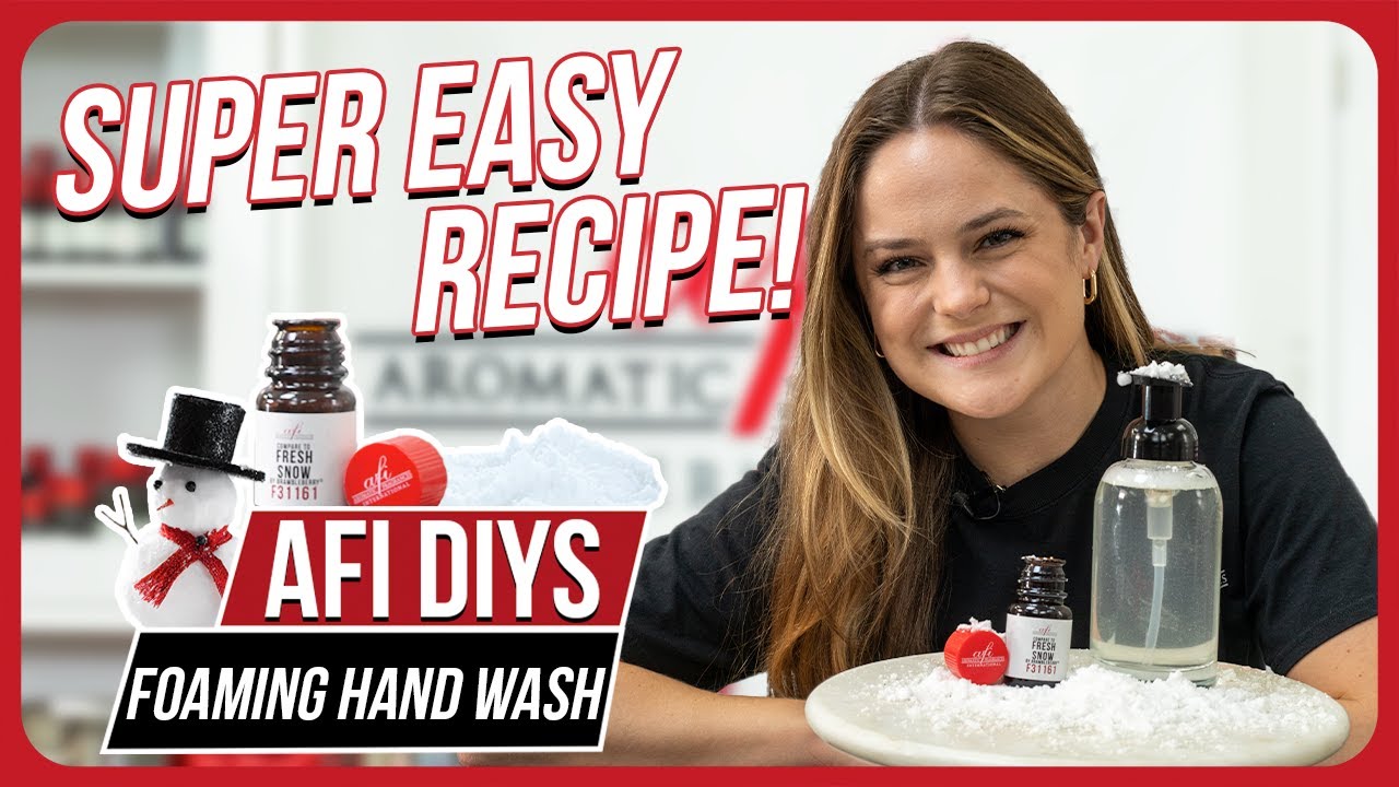 Как приготовить простое пенящееся мыло для рук